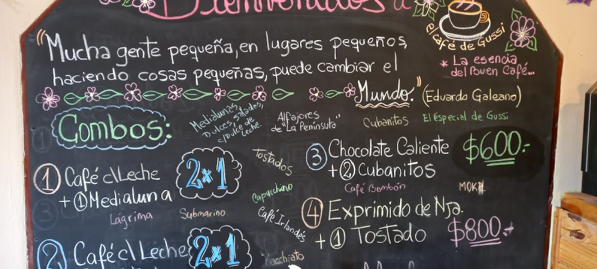 Menu El Café De Gussi-2